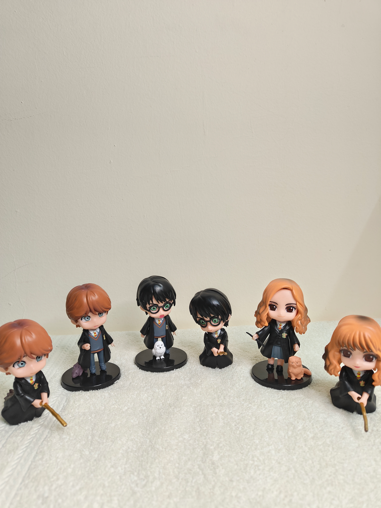 Harry Potter Action Figures with pet (6pcs Set) Special Edition Toy Figures
