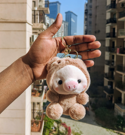 Ultra Cute Soft Pig Plush Toys Stuffed Key Chain